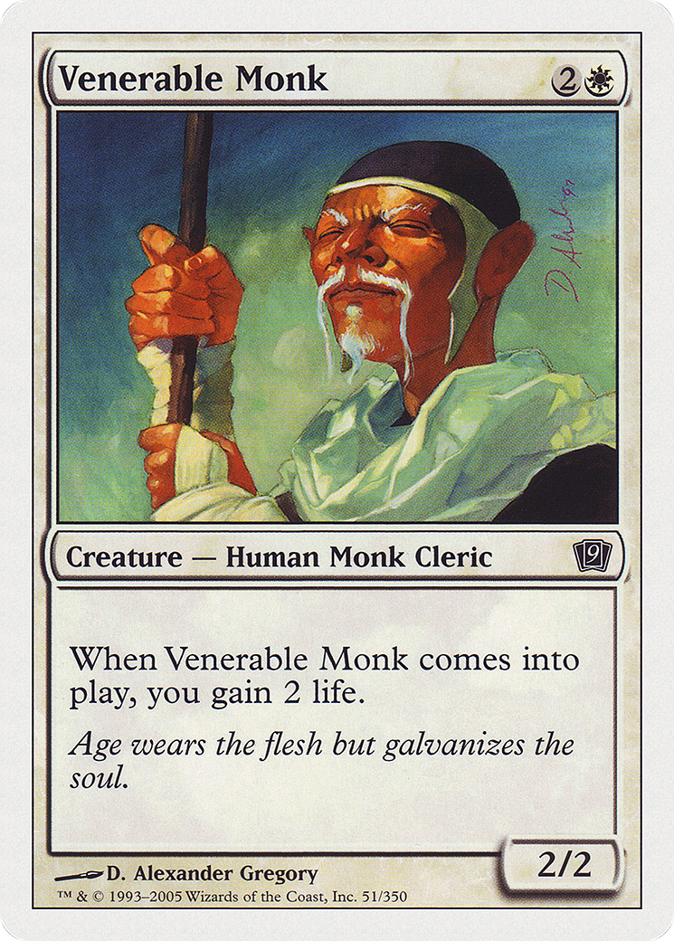 Venerable Monk (051) - Ninth Edition