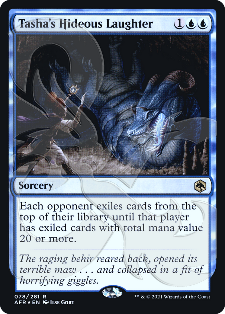 Tasha's Hideous Laughter (078) Foil - Adventures in the Forgotten Realms Promos