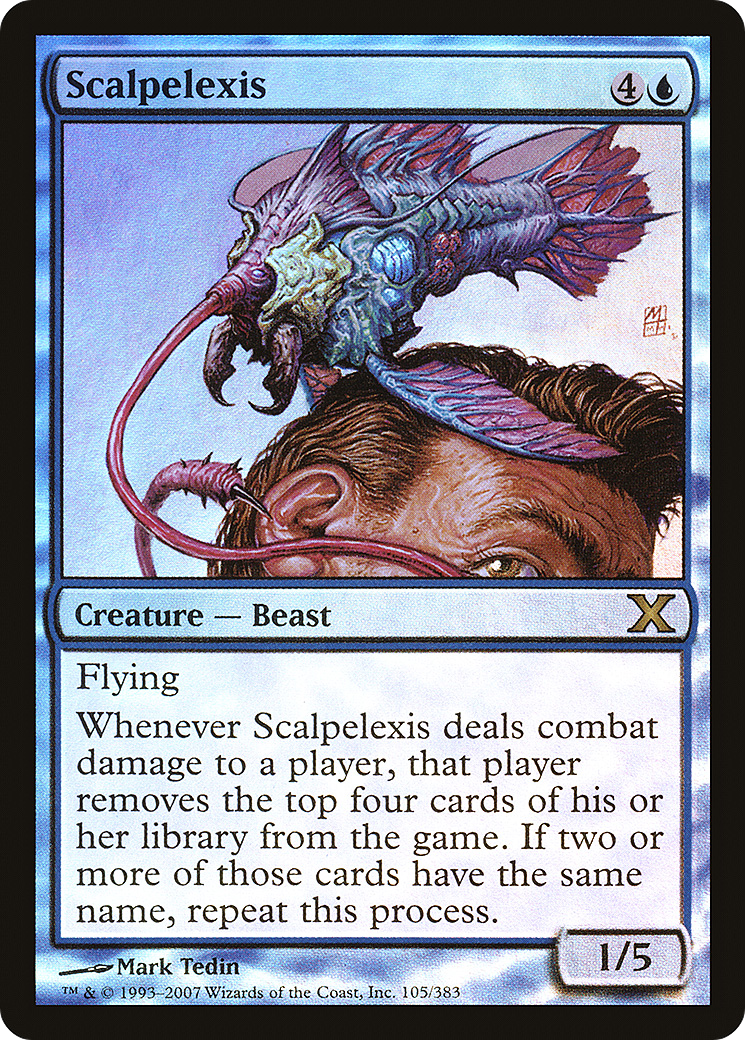 Scalpelexis (105) Foil - Tenth Edition