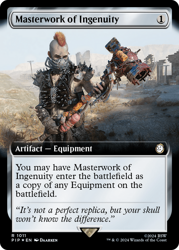 Masterwork of Ingenuity (Extended Art) (Surge Foil) (Extended Art) (1011) Foil - Fallout