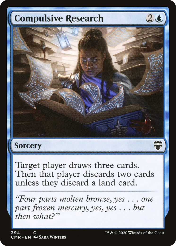 Compulsive Research (394) - Commander Legends