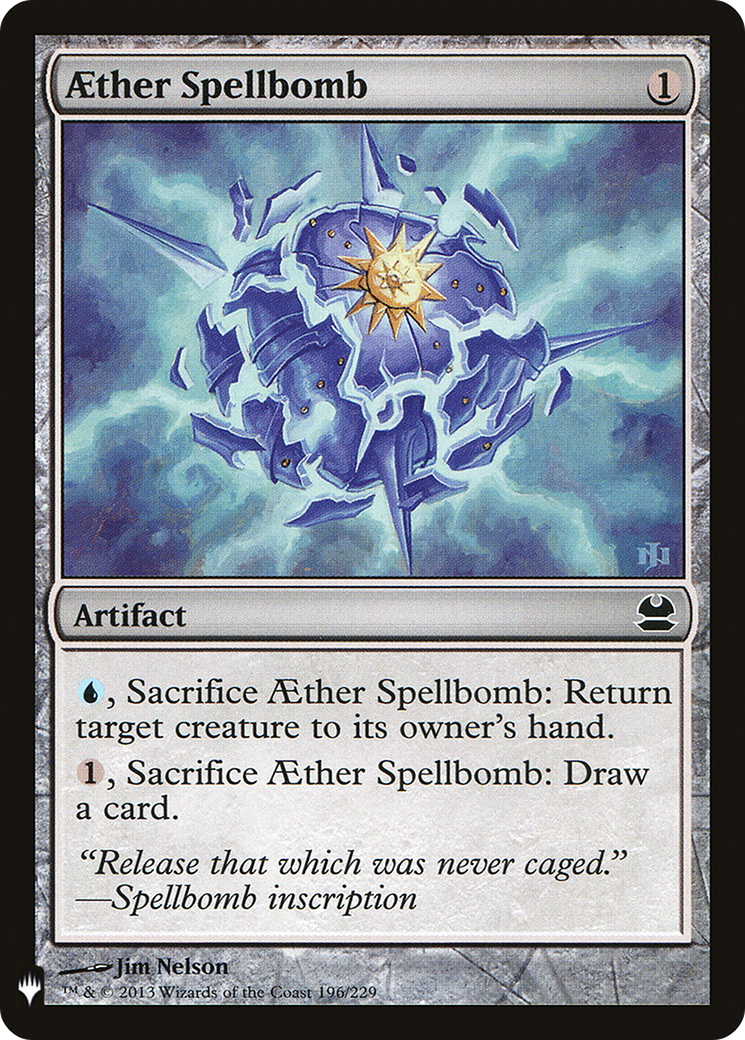 Aether Spellbomb (196) - The List
