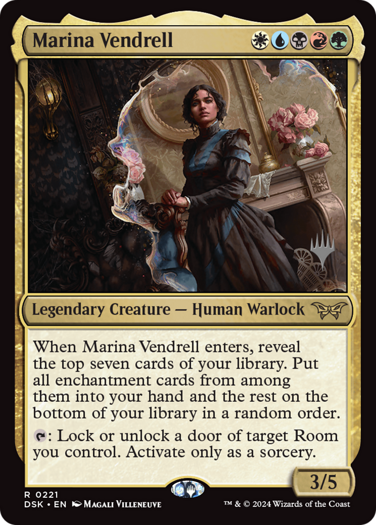Marina Vendrell (221) Foil - Duskmourn: House of Horror Promos