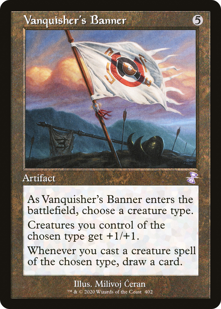 Vanquisher's Banner (Retro) (402) - Time Spiral Remastered