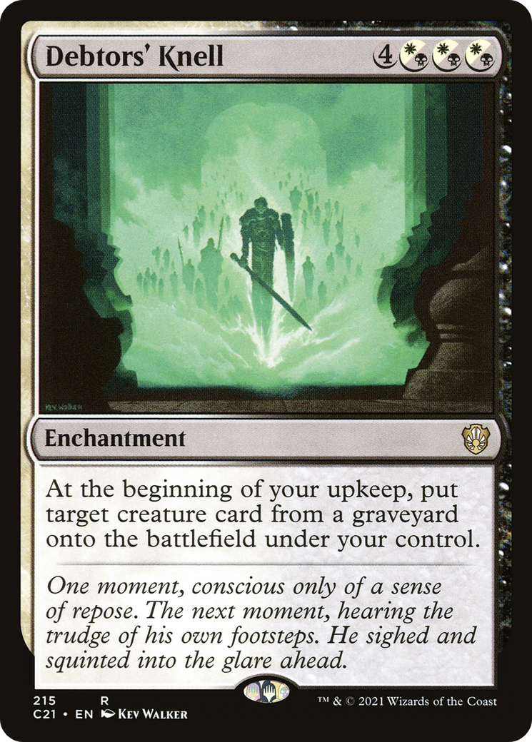 Debtors' Knell (215) - Commander 2021
