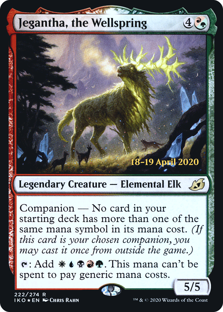 Jegantha, the Wellspring (222s) Foil - Ikoria: Lair of Behemoths Promos
