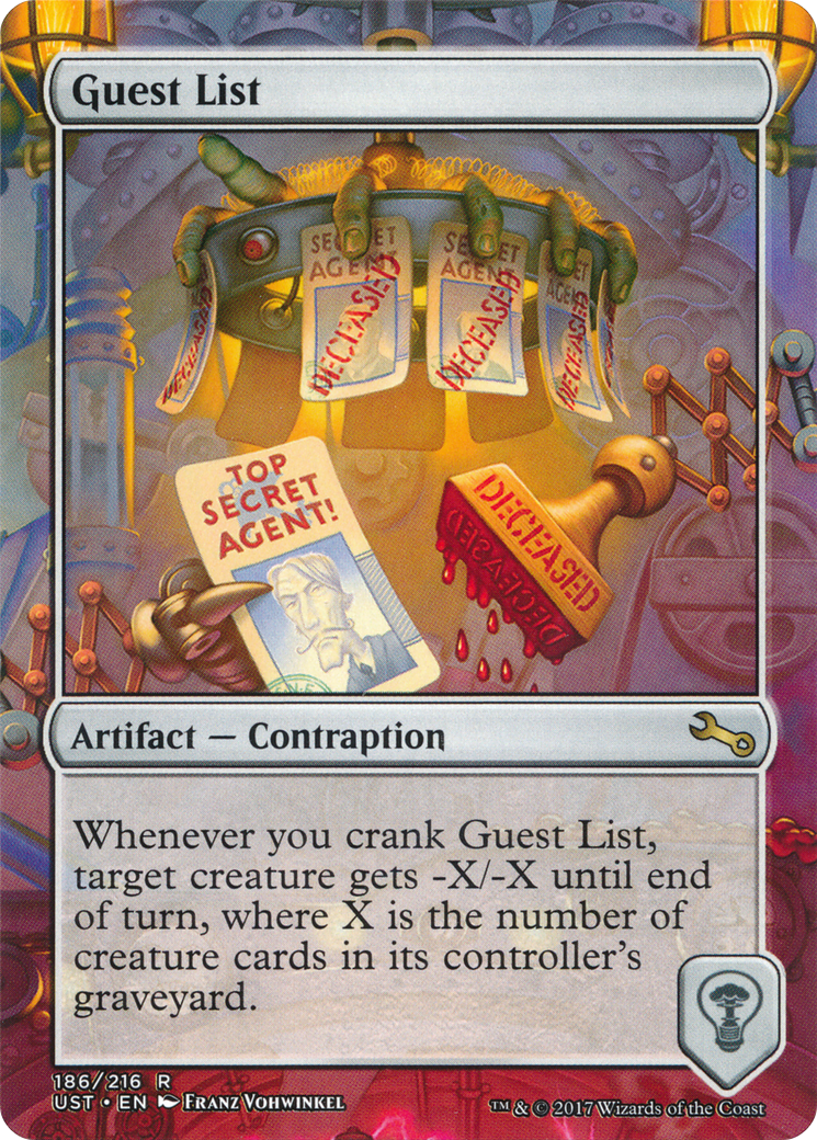 Guest List (186) - Unstable