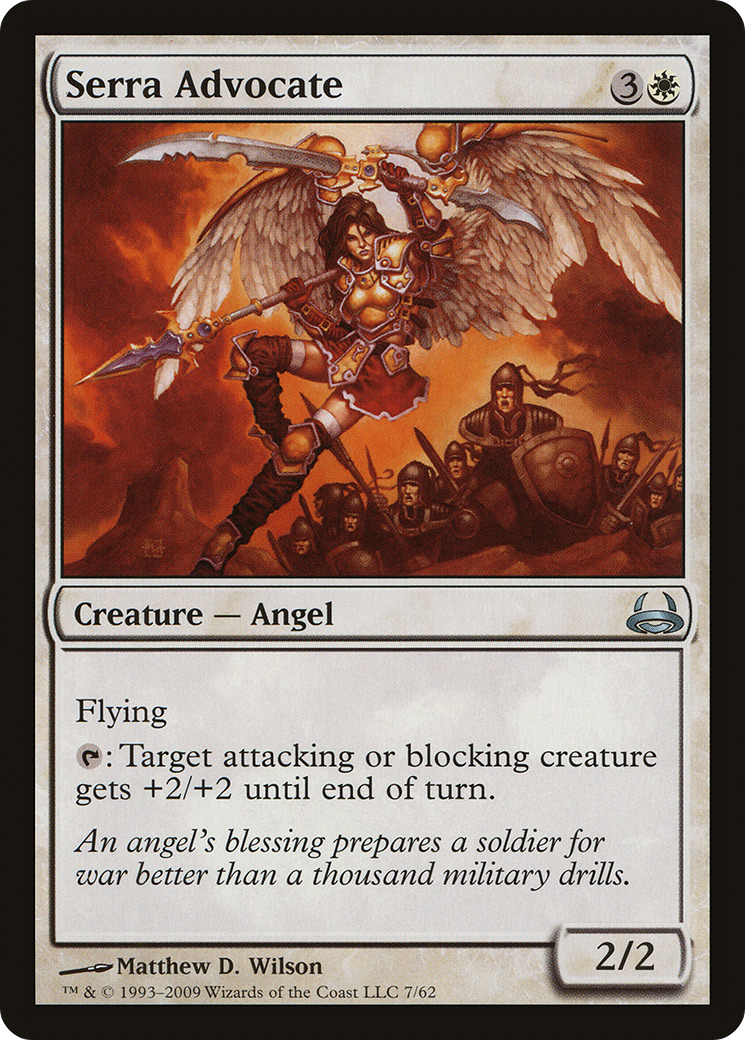 Serra Advocate (007) - Duel Decks: Divine vs. Demonic