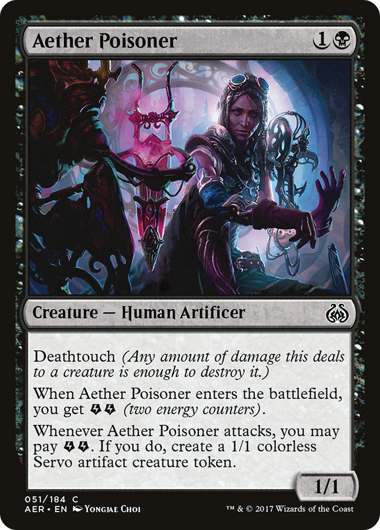 Aether Poisoner (051) Foil - Aether Revolt