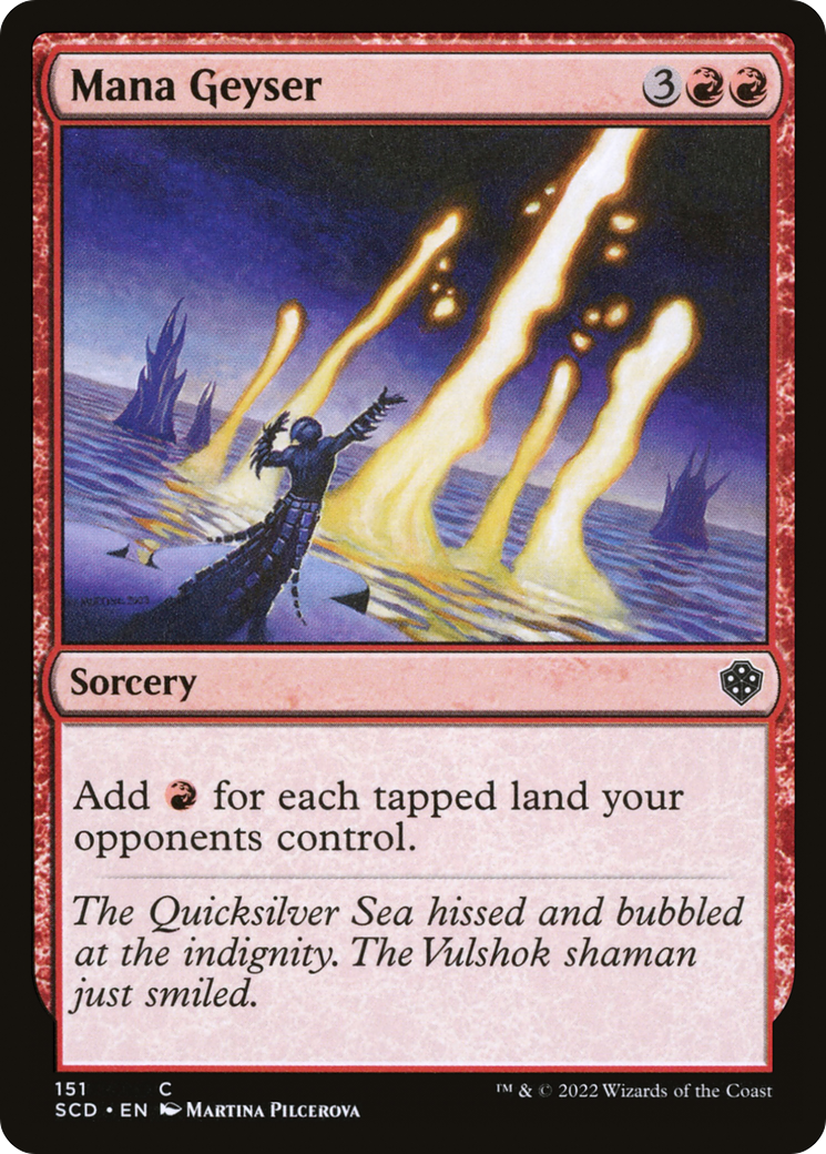Mana Geyser (151) - Starter Commander Decks