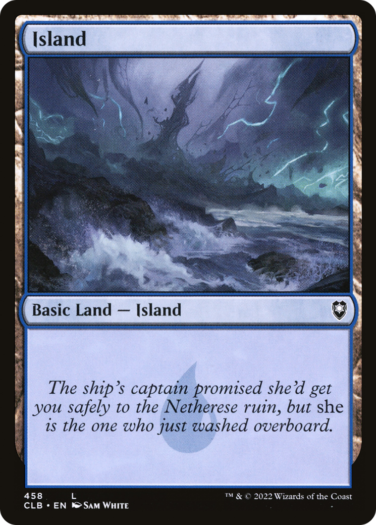 Island (458) - Commander Legends: Battle for Baldur's Gate