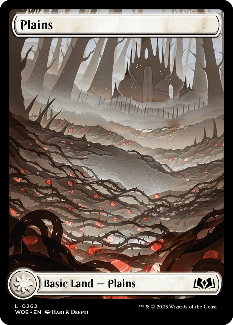 Plains (262) Foil - Wilds of Eldraine