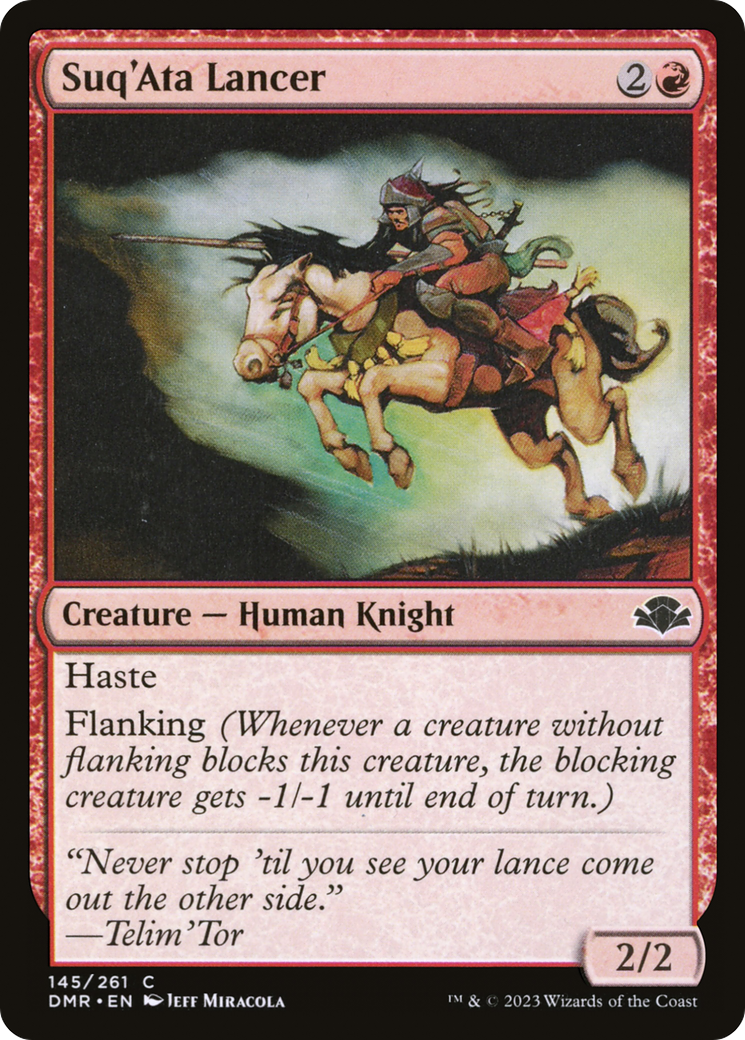 Suq'Ata Lancer (145) - Dominaria Remastered