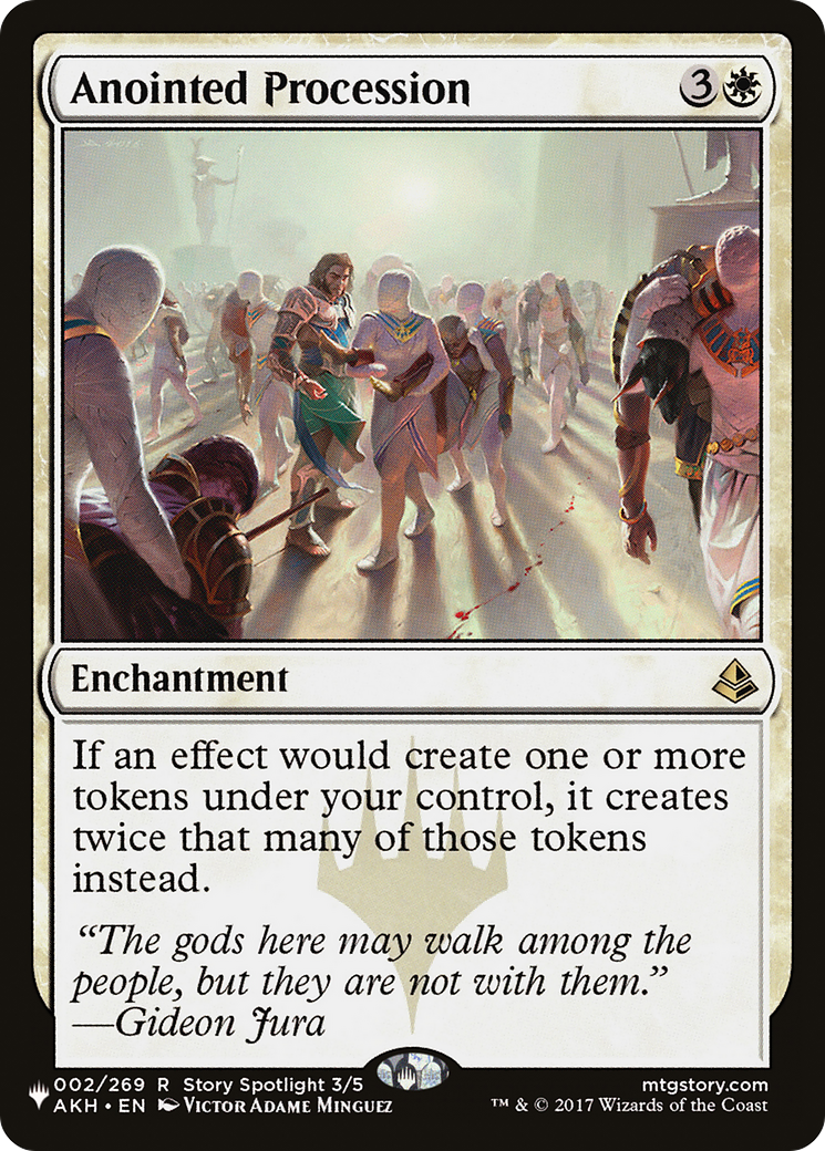 Anointed Procession (002/269) - The List