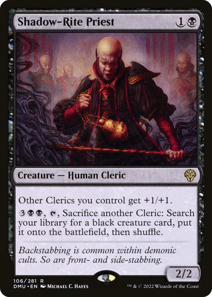 Shadow-Rite Priest (106) Foil - Dominaria United