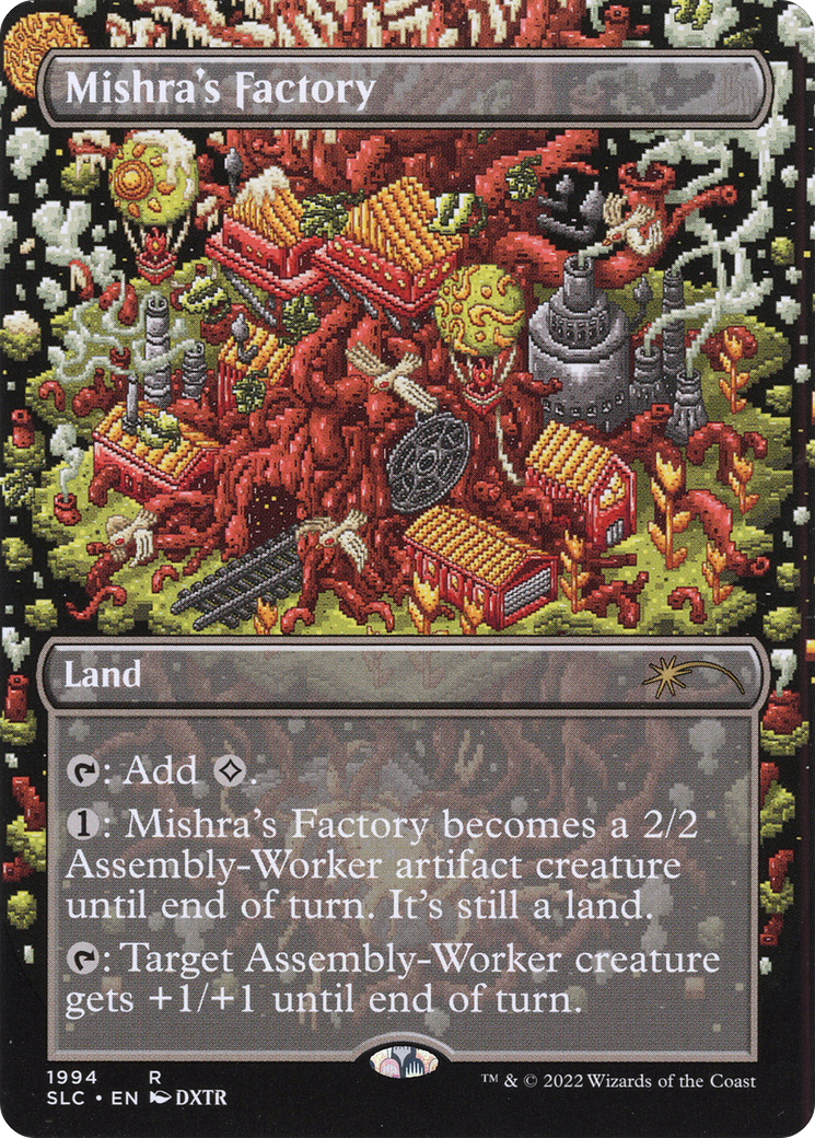 Mishra's Factory (1994) Foil - Secret Lair Countdown Kit
