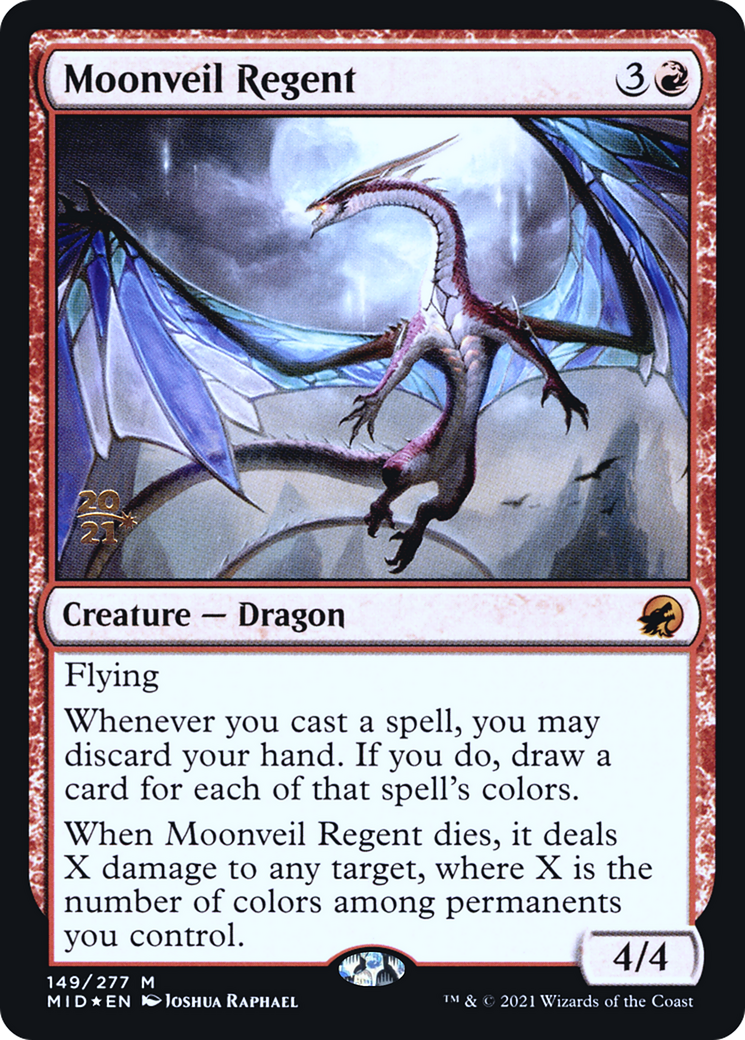 Moonveil Regent (149) Foil - Innistrad: Midnight Hunt Promos