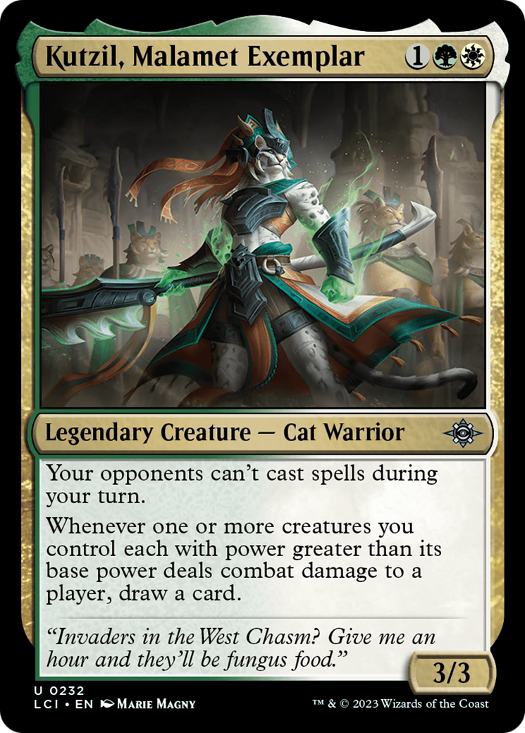 Kutzil, Malamet Exemplar (232) Foil - The Lost Caverns of Ixalan