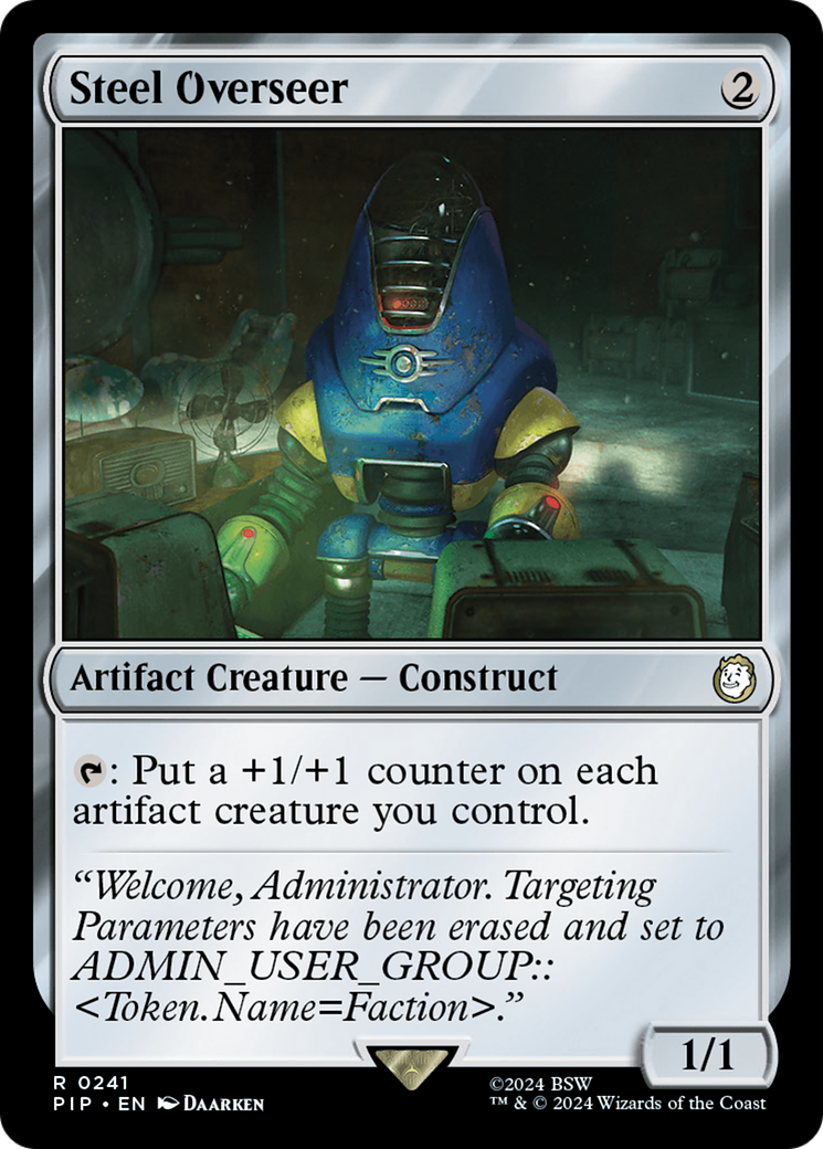 Steel Overseer (241) Foil - Fallout