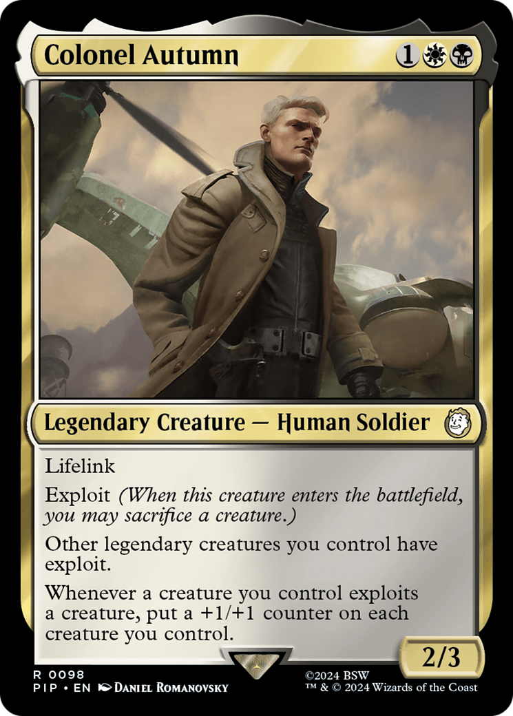 Colonel Autumn (098) Foil - Fallout