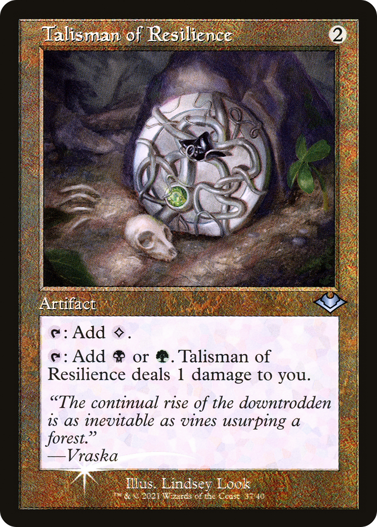 Talisman of Resilience (Retro) (037) Foil - Modern Horizons 1 Timeshifts