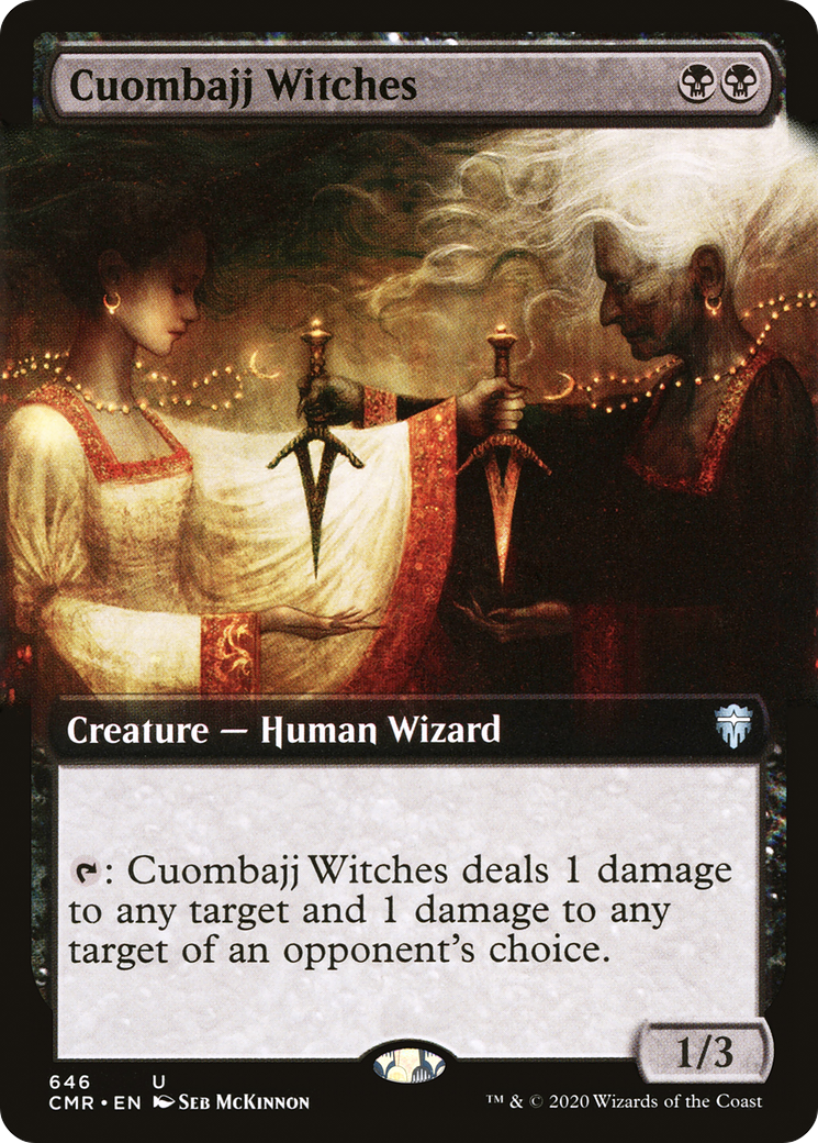 Cuombajj Witches (Extended Art) (646) - Commander Legends