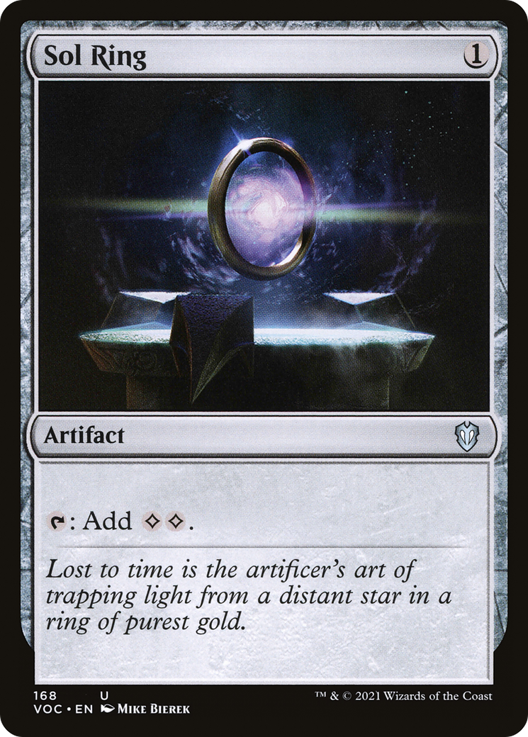 Sol Ring (168) - Crimson Vow Commander
