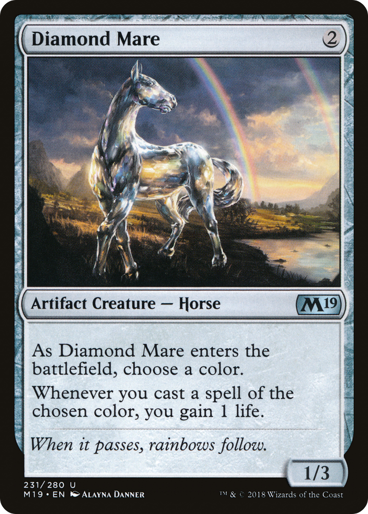 Diamond Mare (231) Foil - Core Set 2019