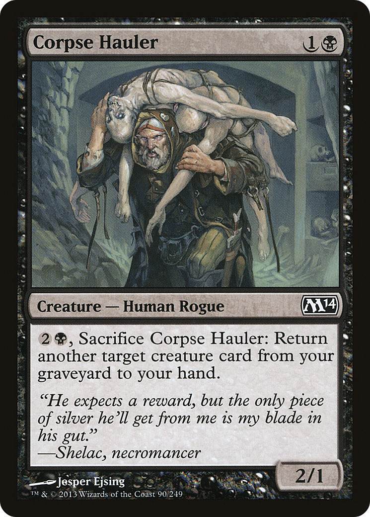 Corpse Hauler (090) Foil - Magic 2014