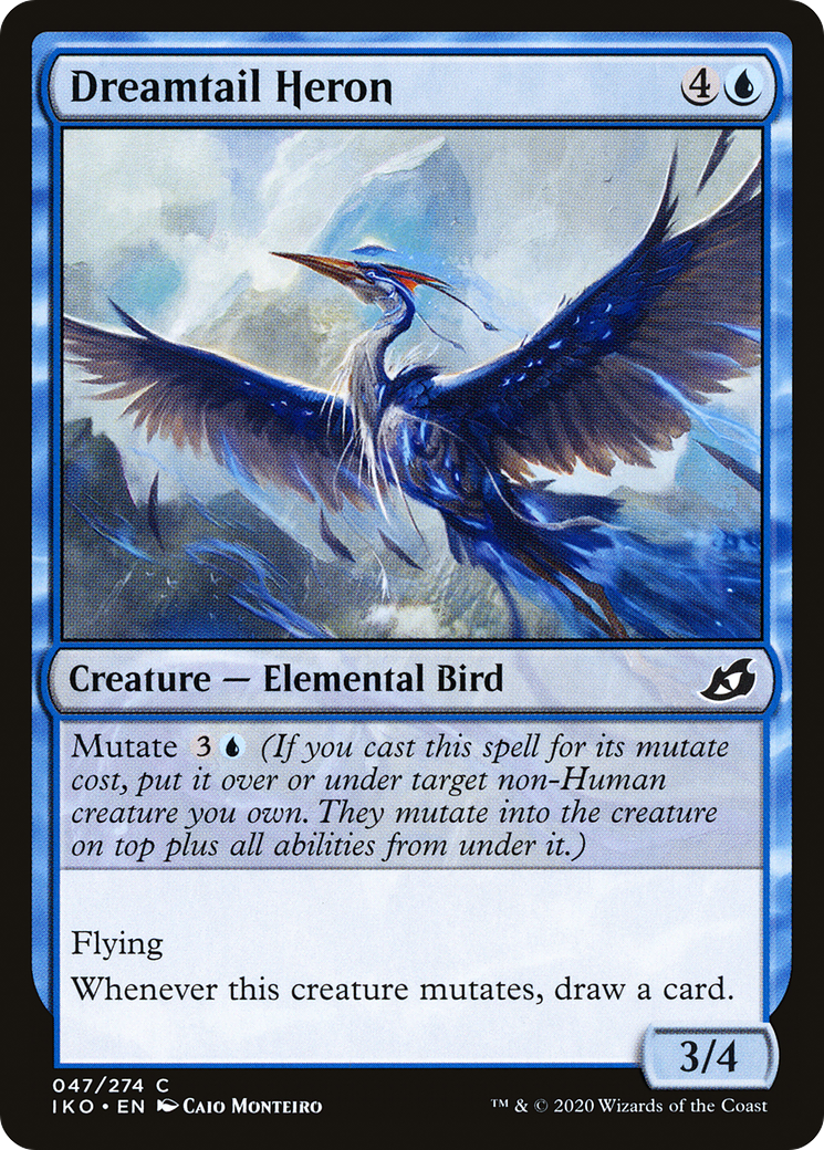Dreamtail Heron (047) - Ikoria: Lair of Behemoths