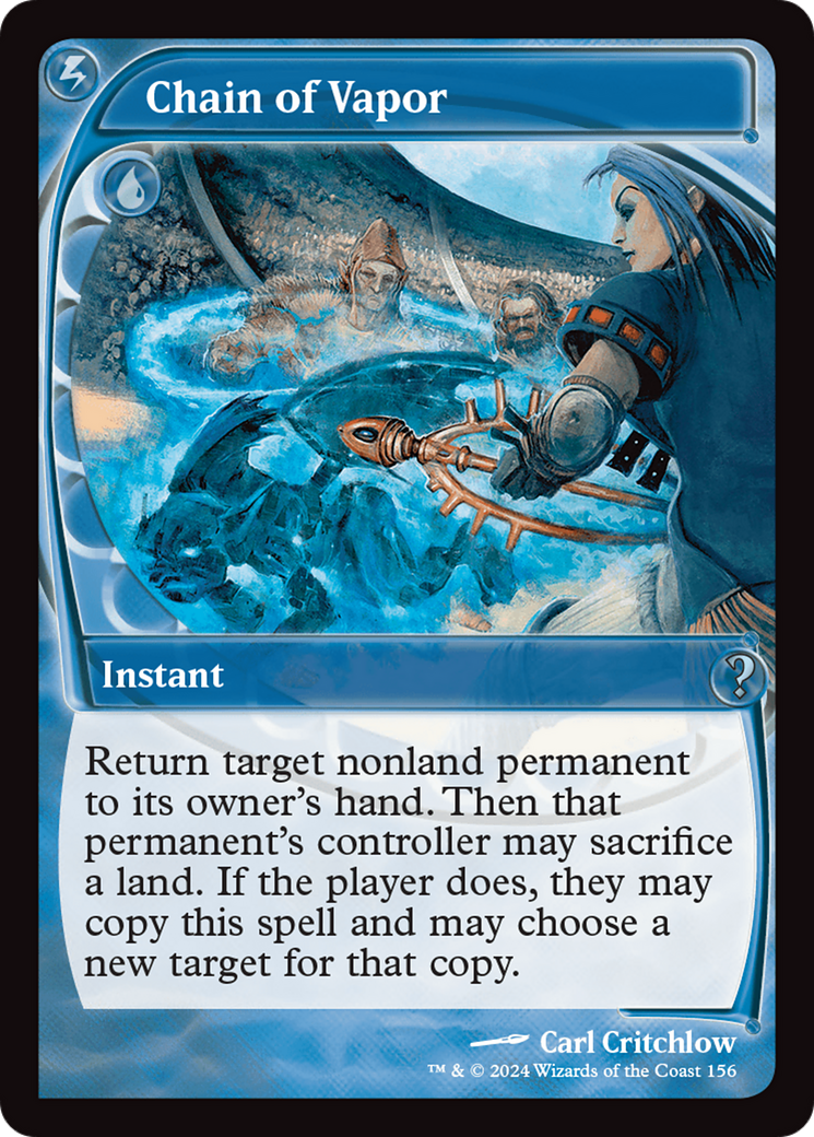 Chain of Vapor (Future Sight) (156) Foil - Mystery Booster 2