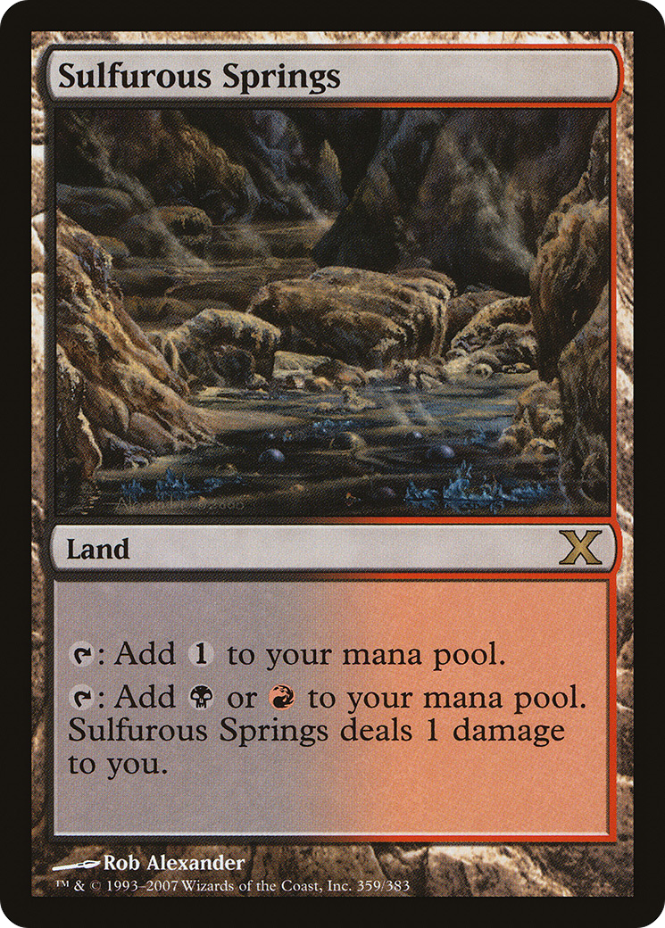 Sulfurous Springs (359) - Tenth Edition