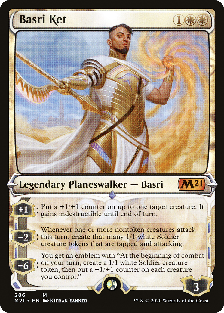 Basri Ket (Showcase) (286) Foil - Core Set 2021