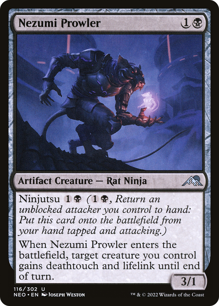 Nezumi Prowler (116) - Kamigawa: Neon Dynasty