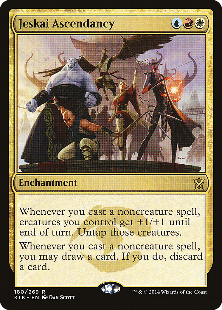 Jeskai Ascendancy (180) Foil - Khans of Tarkir