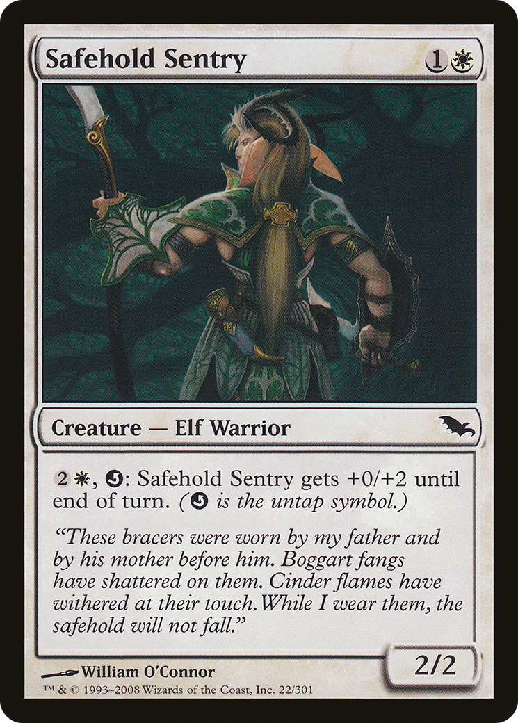 Safehold Sentry (022) - Shadowmoor