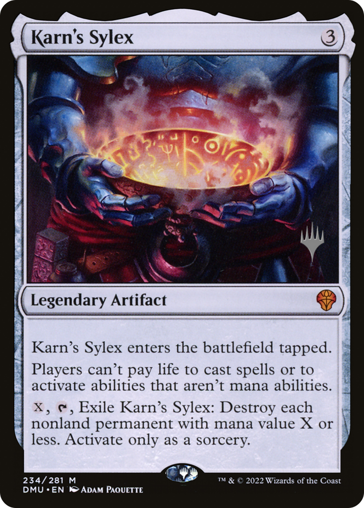 Karn's Sylex (234) - Dominaria United Promos