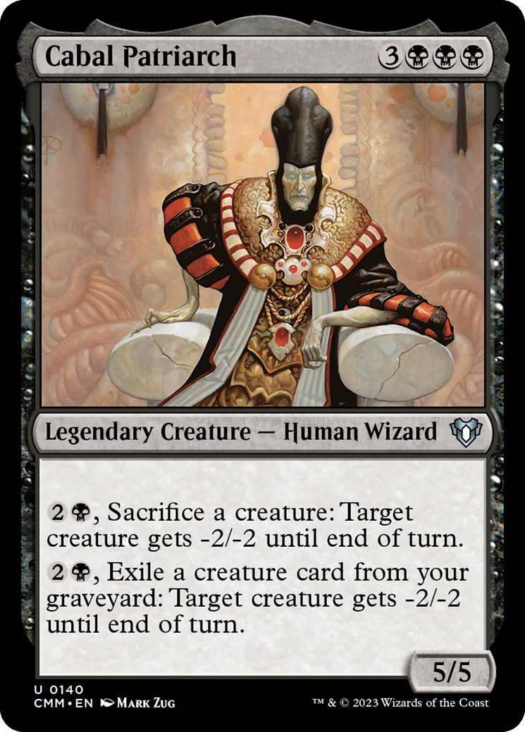 Cabal Patriarch (140) Foil - Commander Masters