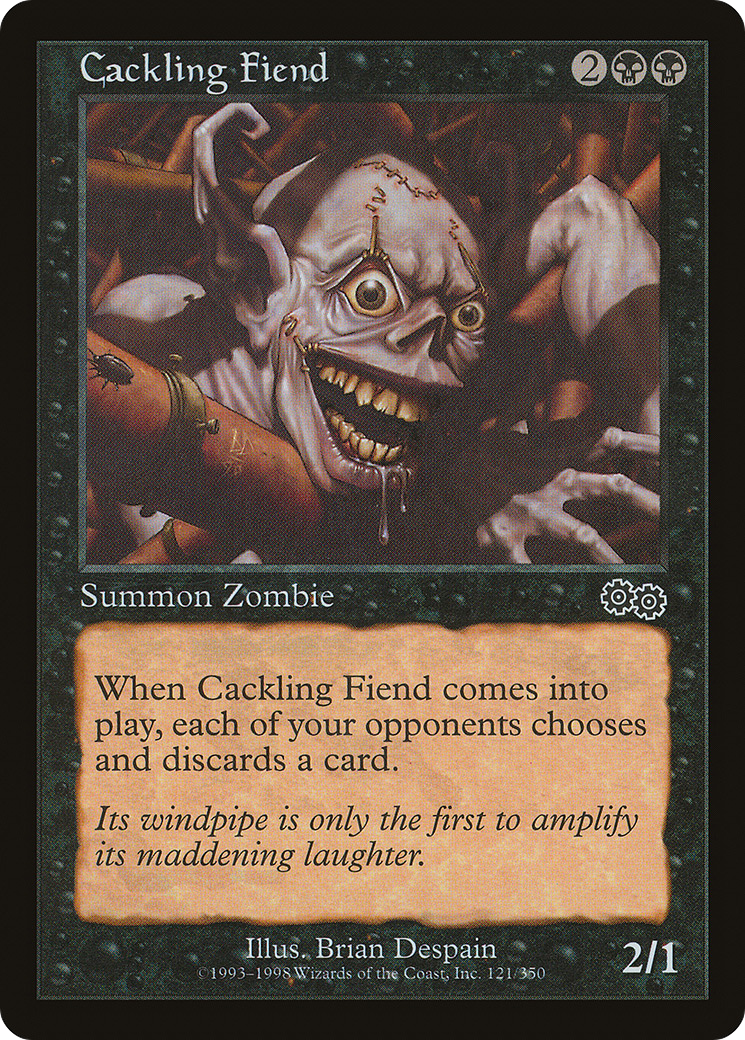 Cackling Fiend (121) - Urza's Saga