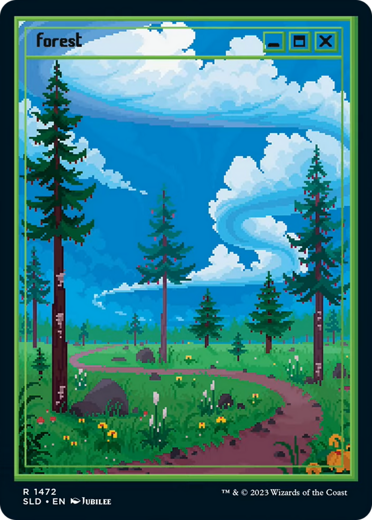 Forest (1472) Foil - Secret Lair Drop