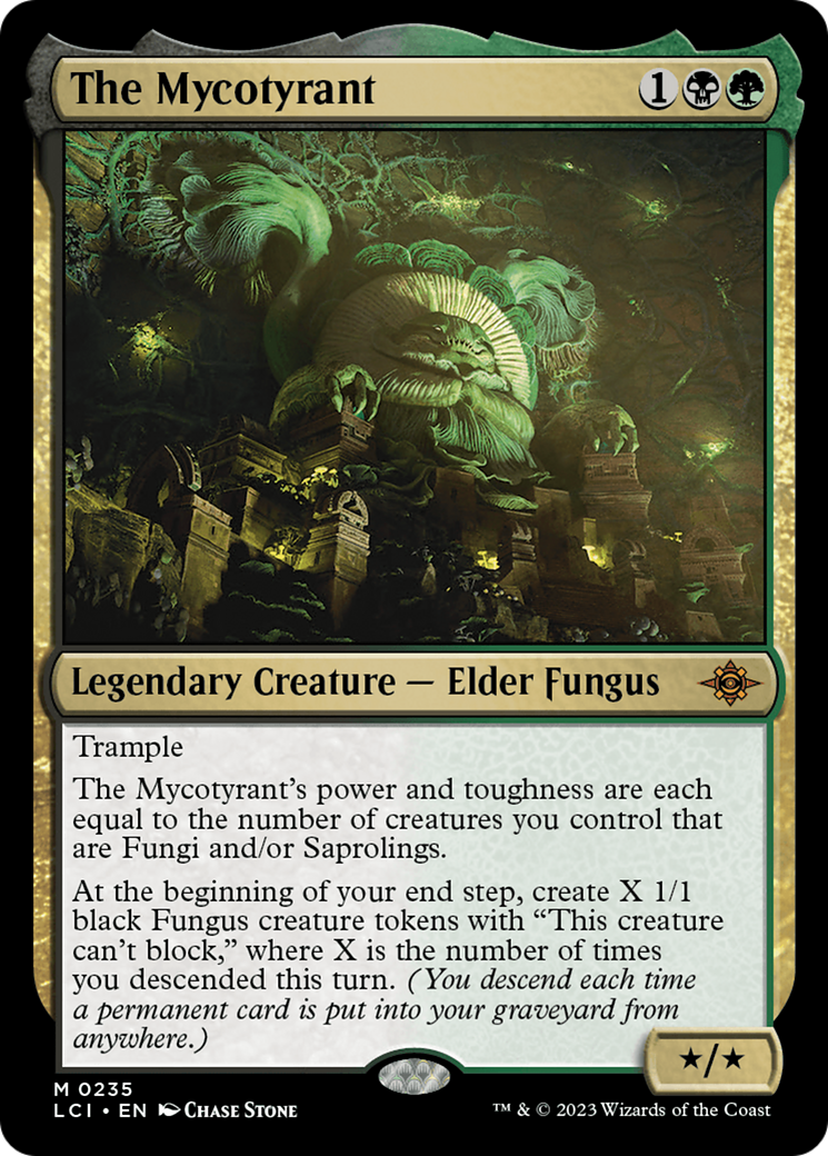 The Mycotyrant (235) Foil - The Lost Caverns of Ixalan