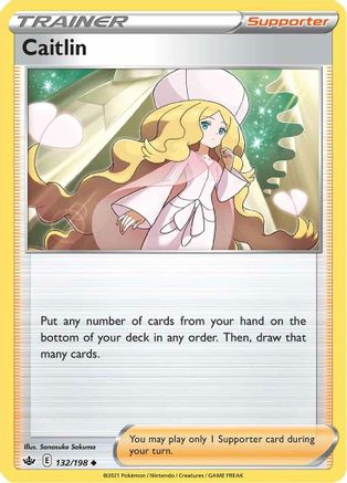 Caitlin (132) Reverse Holofoil - Chilling Reign
