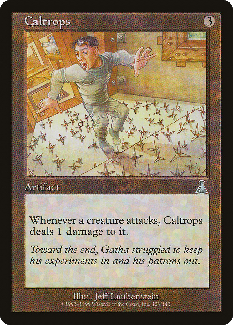 Caltrops (129) Foil - Urza's Destiny