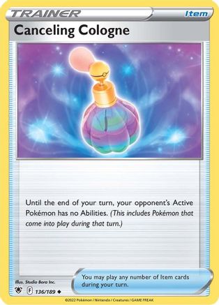Canceling Cologne (136) Reverse Holofoil - Astral Radiance