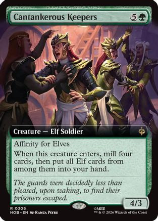 Cantankerous Keepers (Extended Art) (306) Foil - The Hobbit