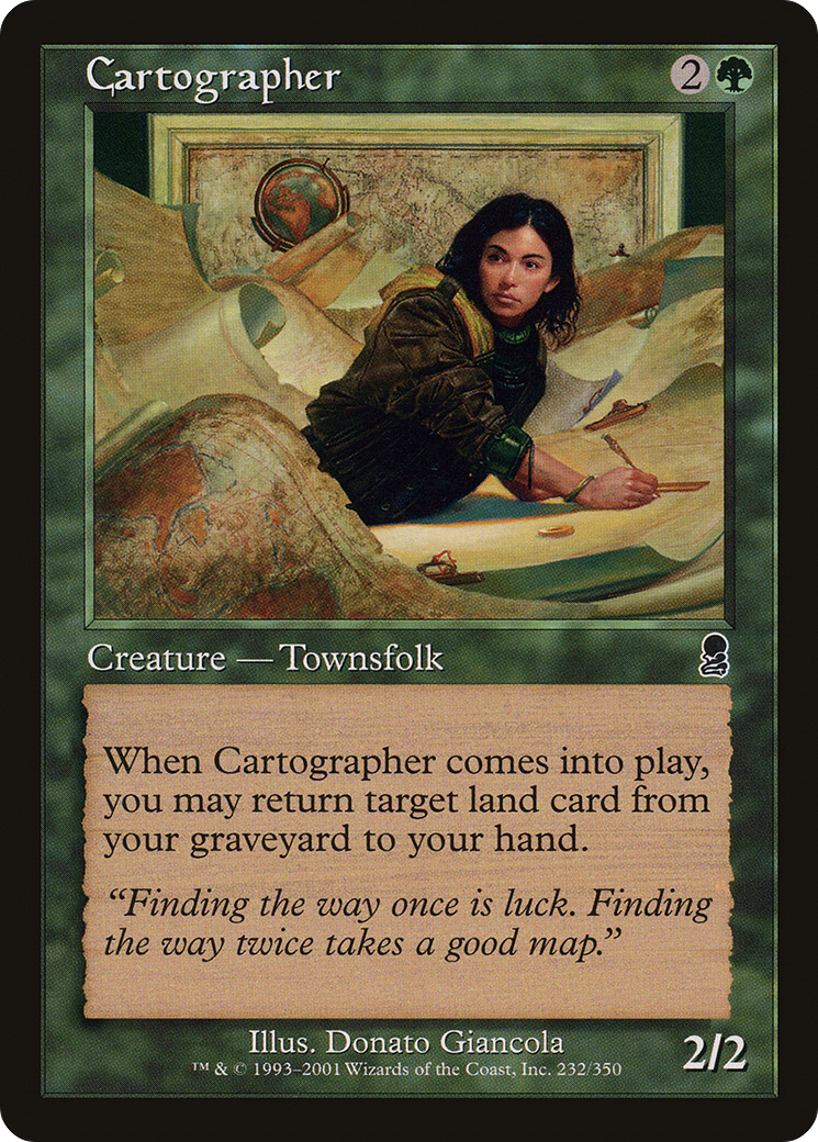 Cartographer (232) Foil - Odyssey