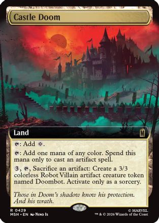 Castle Doom (Extended Art) (429) - Marvel Super Heroes