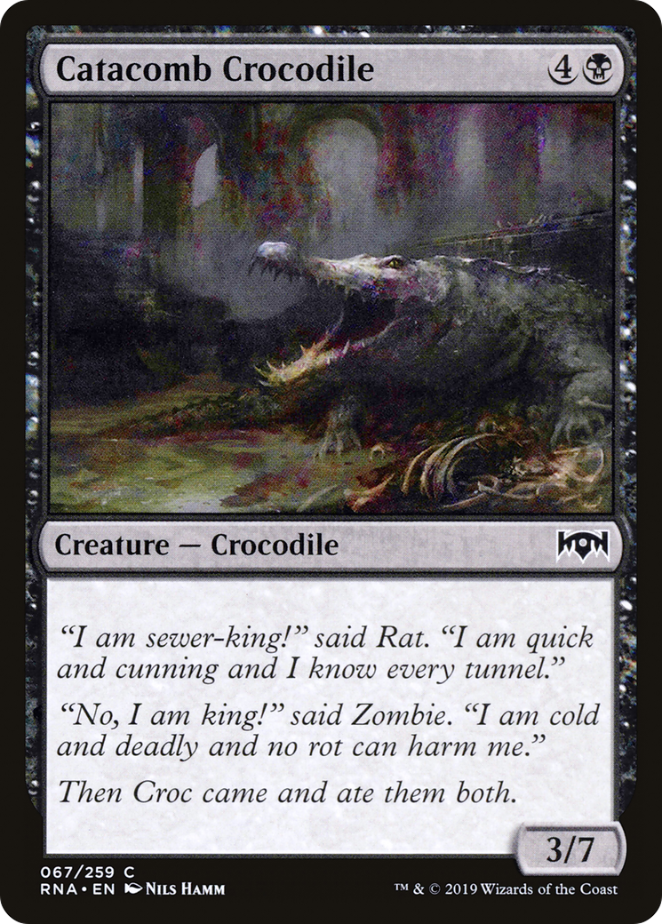 Catacomb Crocodile (067) - Ravnica Allegiance