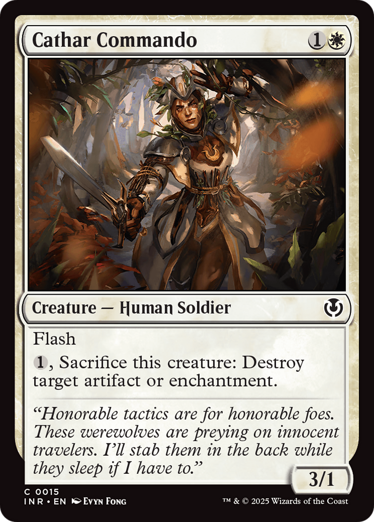 Cathar Commando (015) Foil - Innistrad Remastered
