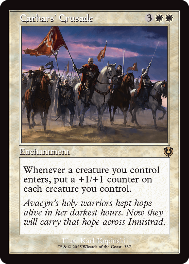 Cathars' Crusade (Retro) (337) - Innistrad Remastered